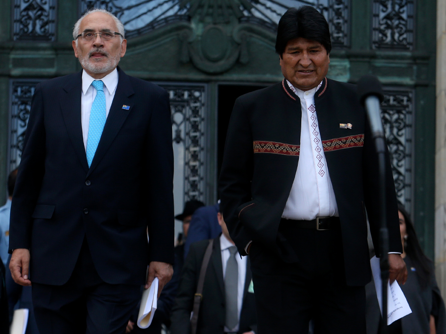 defiende a Evo Morales