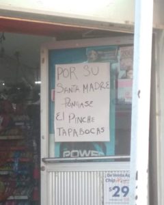 “Sabemos que es inmortal, pero nosotros no”: Así piden usar cubrebocas