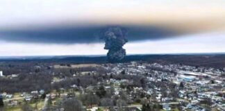 Descarrila tren con químicos letales en Ohio, tan grave como Chérnobil
